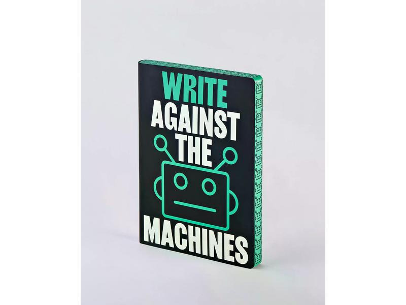 Nuuna Notizbuch GRAPHIC L TRUST NO ROBOTS