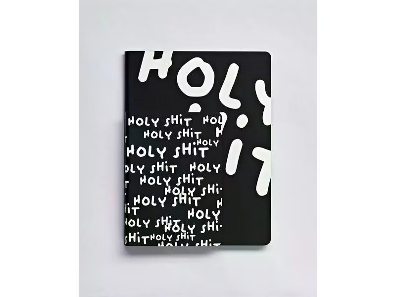 Nuuna Notizbuch GRAPHIC L HOLY SHIT