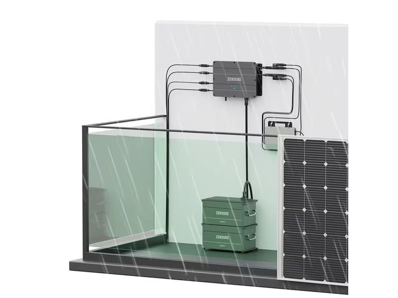 ZendurE Energiespeicher SolarFlow Smart PV Hub für 1200W MPPT