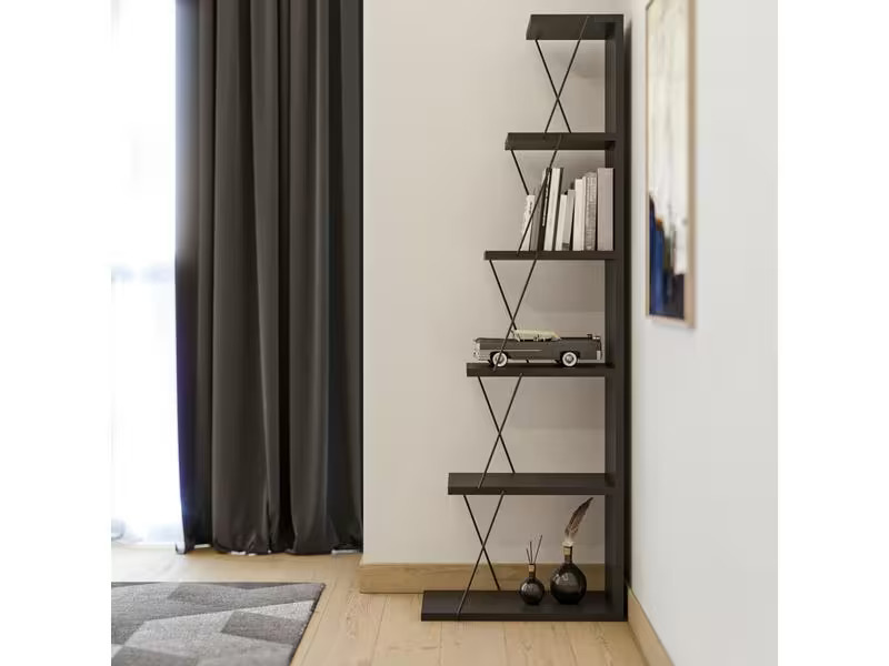 Woody Fashion Regal Tlos 50 x 150 x 22 cm, Anthrazit