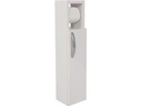 Woody Fashion Badezimmerregal Star 15 x 65 x 12 cm, Weiss