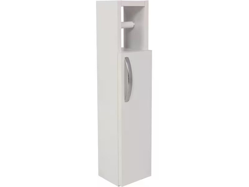 Woody Fashion Badezimmerregal Star 15 x 65 x 12 cm, Weiss