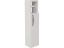 Woody Fashion Badezimmerregal Star 15 x 65 x 12 cm, Weiss