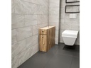 Woody Fashion Badezimmerregal Calencia 19 x 55 x 60 cm, Nature