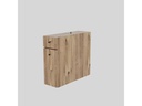 Woody Fashion Badezimmerregal Calencia 19 x 55 x 60 cm, Nature