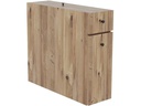 Woody Fashion Badezimmerregal Calencia 19 x 55 x 60 cm, Nature