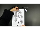 Tombow Fineliner MONO drawing pen 0.2 mm, Schwarz
