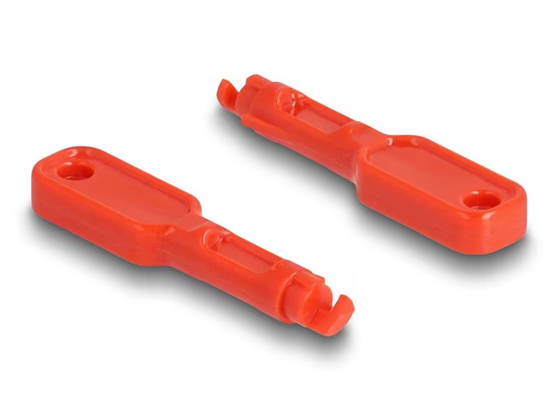 Delock RJ45 Port Blocker Set für RJ45 Buchse 10 Stück
