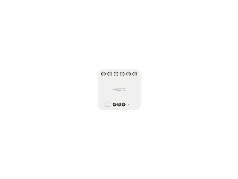 Aqara Dual Relay Module T2 Weiss, 100-250 V, 10A 50/60 Hz