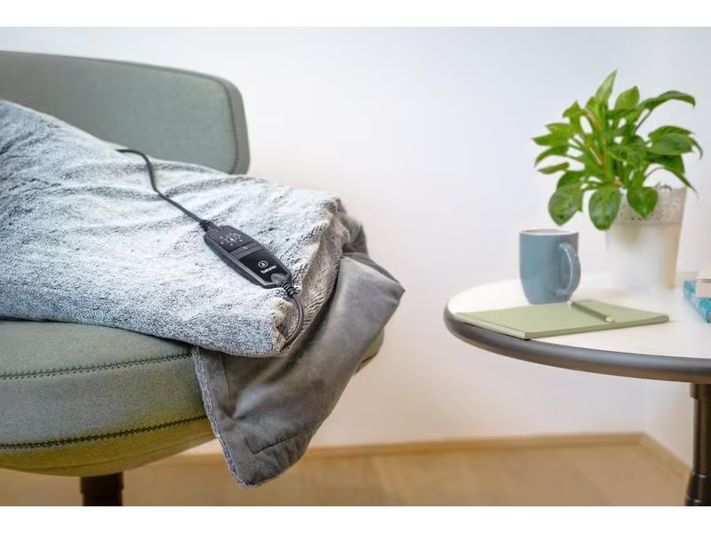 Beurer Wärmedecke HD75 Green Planet Nordic Grey