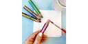 STABILO Wachsmalstifte Woody 3 in 1 duo Gelb / Violett