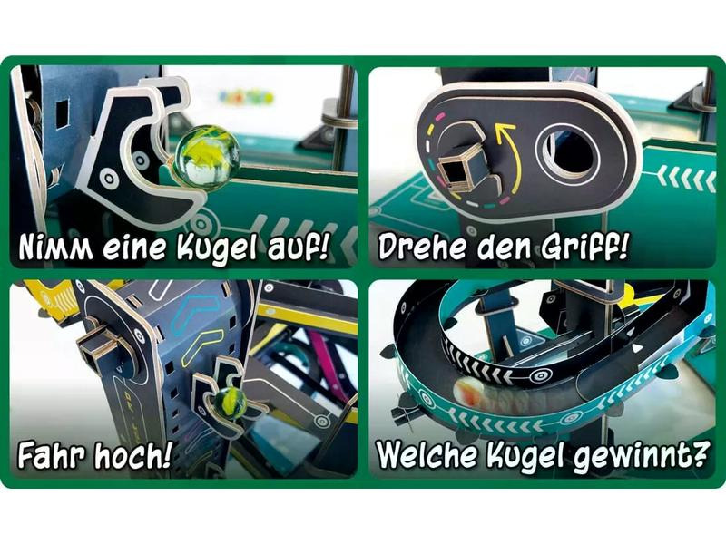 Franzis Bausatz Kugelbahn selber bauen 143-teilig