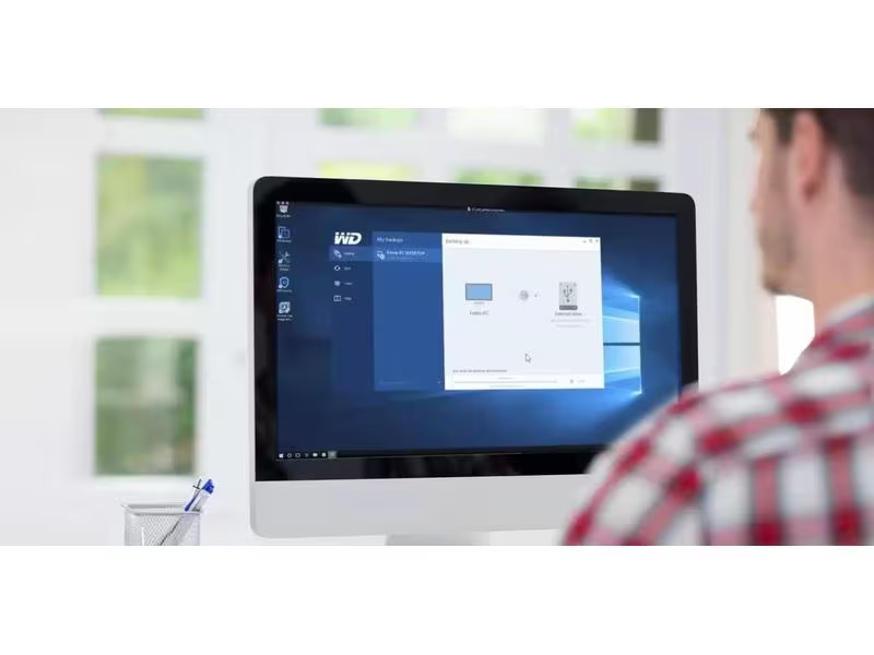 Western Digital Harddisk WD Blue 3.5 SATA 8 TB