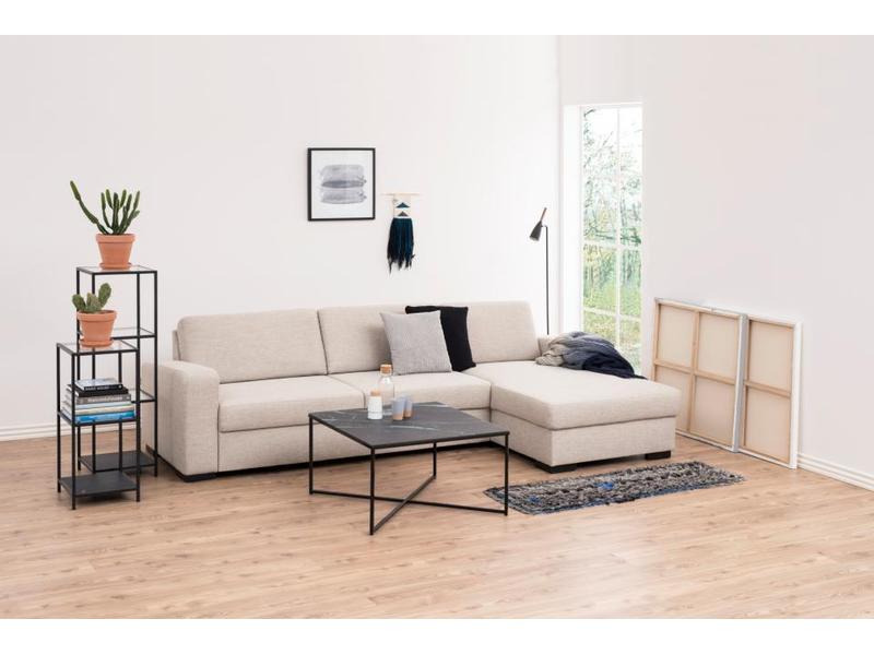 AC Design Regal Seaford 35 x 37 x 82.5 cm, Schwarz