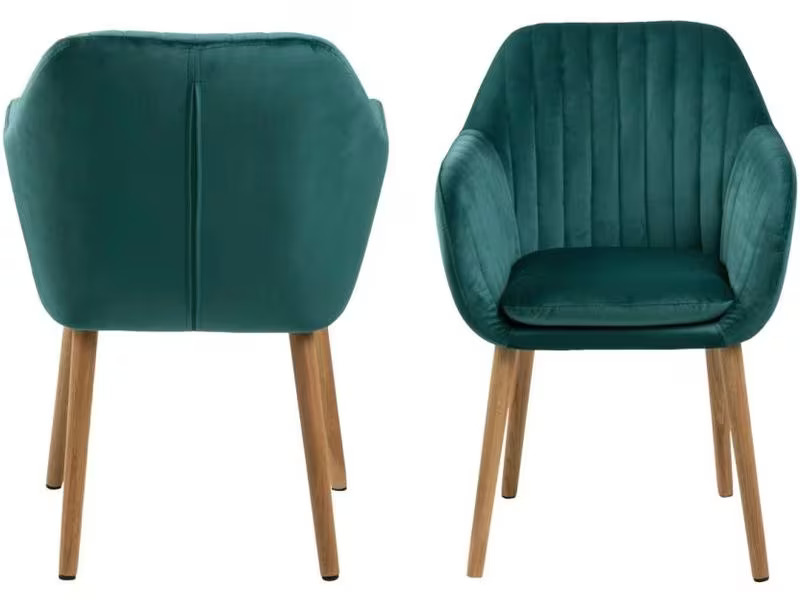 AC Design Sessel Emilia Petrol