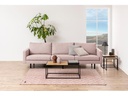 AC Design Tisch Seaford Eckig, Nature/Schwarz