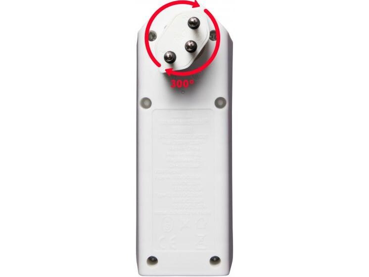 Brennenstuhl Abzweigstecker 2 x T13, 1 x USB A, 1 x USB C, 300° drehbar