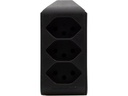 Brennenstuhl Abzweigstecker 3 x T13, 300° drehbar, Schwarz