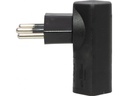 Brennenstuhl Flachstecker 1 x T13, 300° drehbar, flach, Schwarz