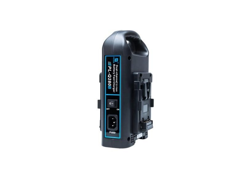 FXLion Ladegerät PL-Q280B Fast Charger V-Mount (2 Kanal)