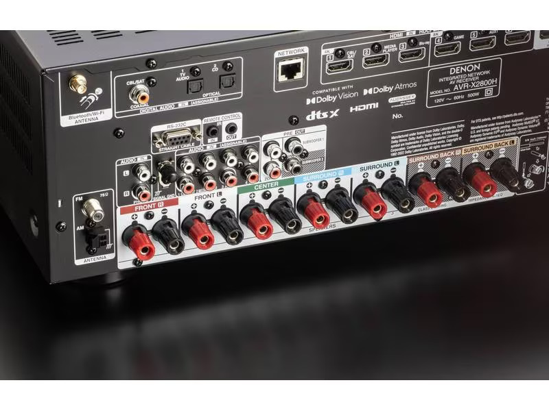 Denon AV-Receiver AVR-X2800H Schwarz
