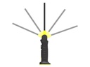 Nordride Handleuchte LED SLim Light Flex, 600 Lumen, IP65, mit Magnet
