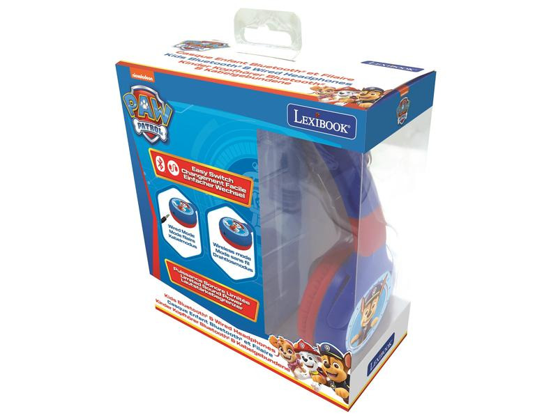 Lexibook Paw Patrol 2-in-1-Bluetooth-Kopfhörer