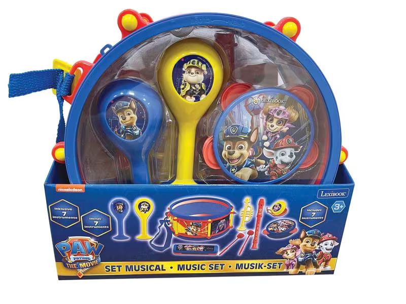 Lexibook Musikinstrument Paw Patrol 7-teiliges Musikset