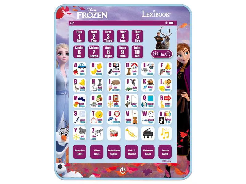 Lexibook Lerncomputer Disney Frozen DE/EN