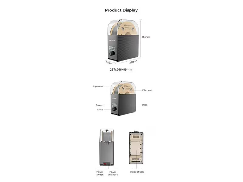 Creality Filament Trockenbox 2.0