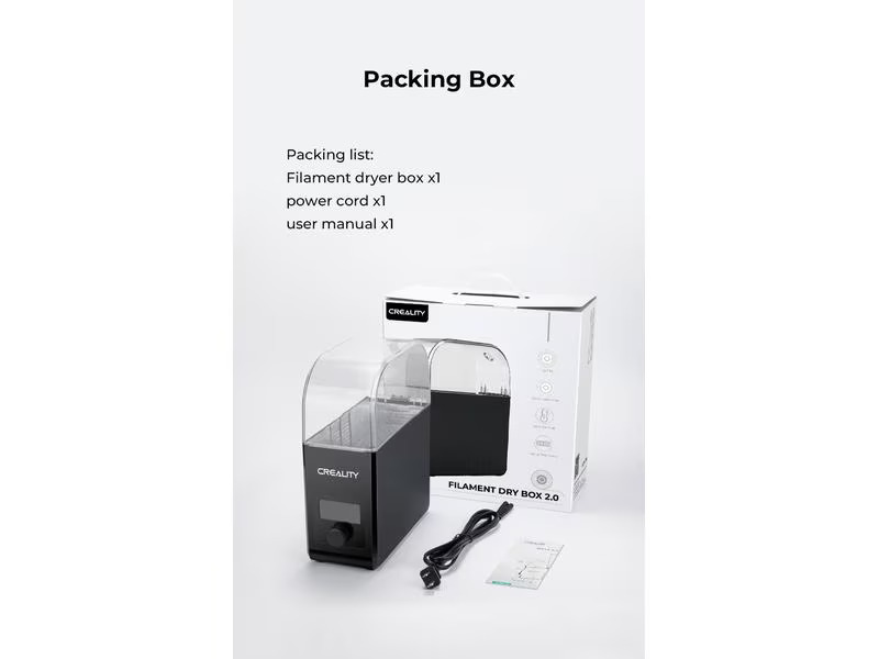 Creality Filament Trockenbox 2.0
