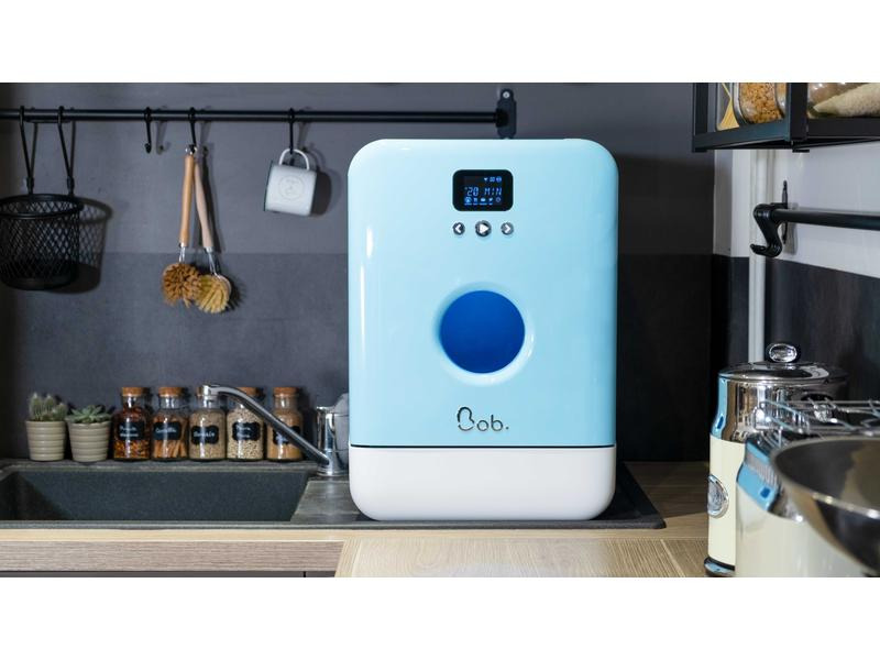 Daan Tech Tischgeschirrspüler Bob Weiss/Blau
