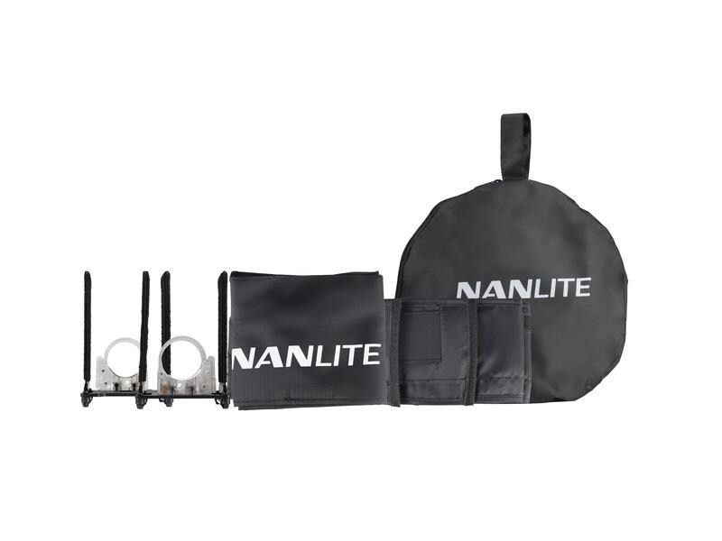 Nanlite Barndoor mit Richtgitter BD-PTII30C+EC