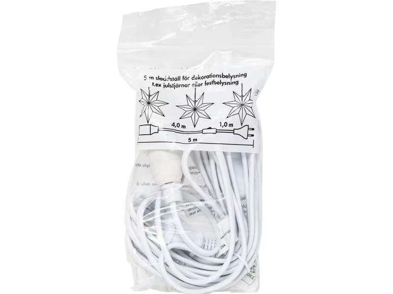Star Trading Papierstern Cloud, 45 cm, Weiss