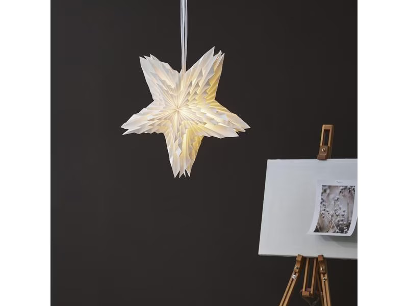 Star Trading Papierstern 50 cm, Weiss