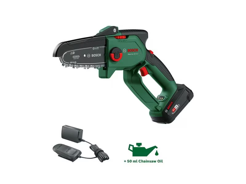 Bosch Akku-Kettensäge EasyChain 18 V-15-7, KIT