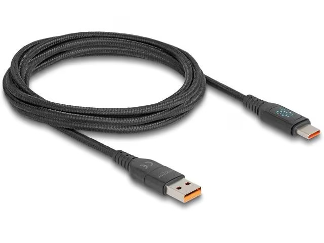Delock USB-Ladekabel 88137 USB C - USB A/USB C 1.2 m
