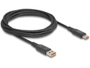 Delock USB-Ladekabel 88137 USB C - USB A/USB C 1.2 m