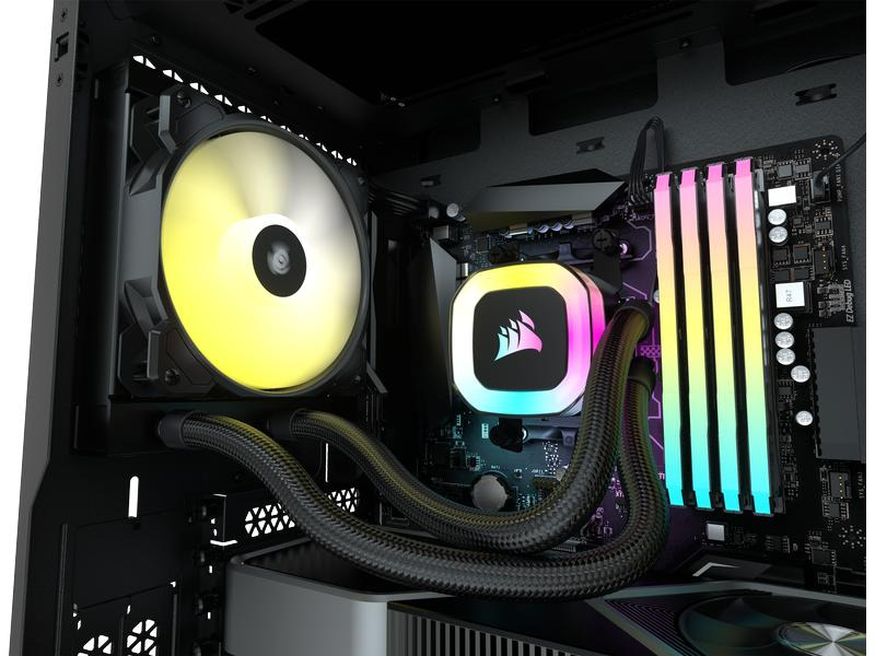 Corsair Wasserkühlung H55 RGB
