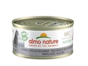Almo Nature Nassfutter HFC Natural Thunfisch mit Jungsardellen, 24x70 g