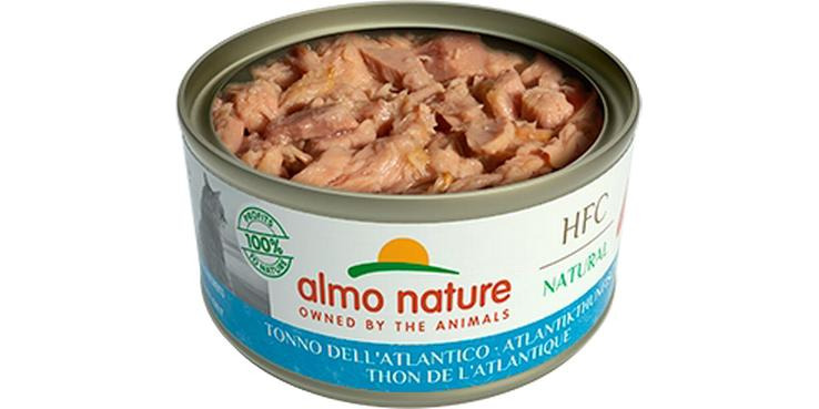 Almo Nature Nassfutter HFC Natural Atlantikthunfisch, 70 g