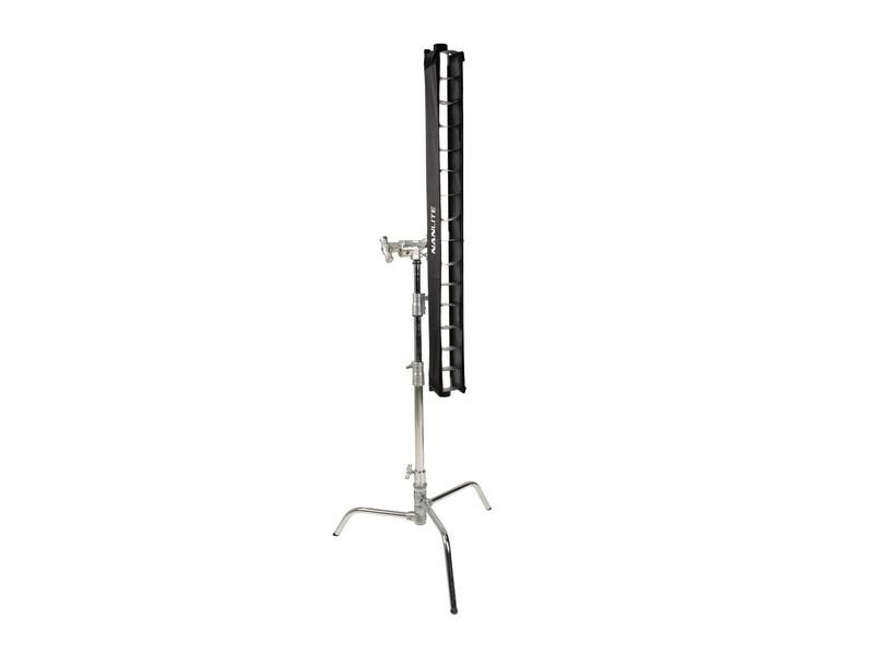 Nanlite BD-PTII30X+EC Barndoor mit Richtgitter
