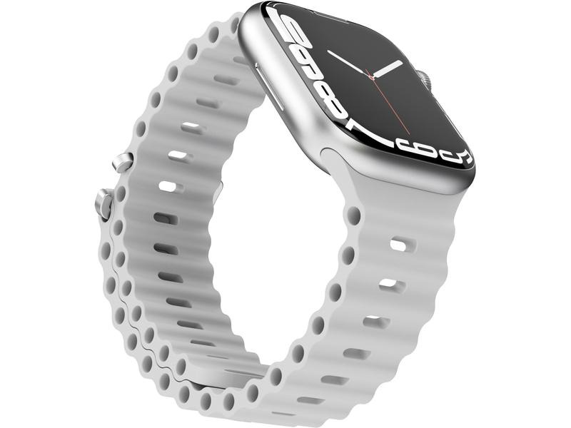 Vonmählen Wave Band Apple Watch 42/44/45/49 mm Light Gray
