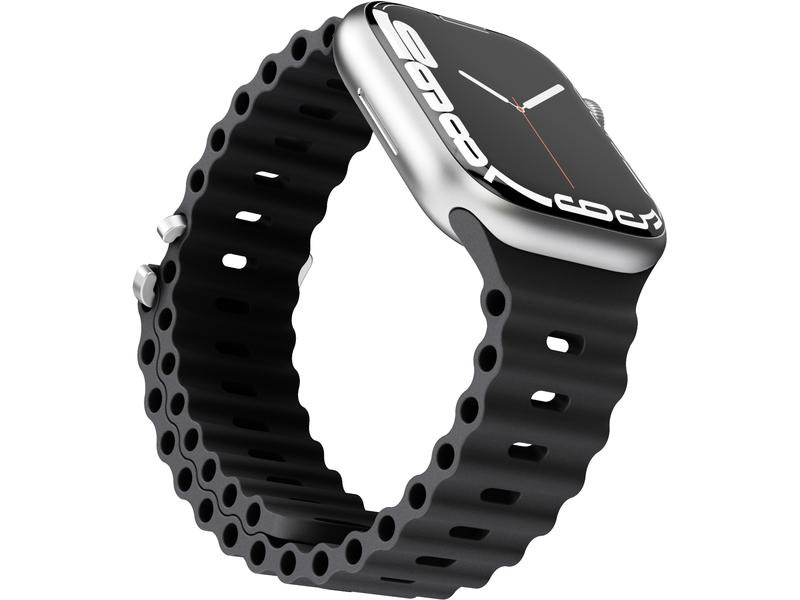 Vonmählen Wave Band Apple Watch 42/44/45/49 mm Black
