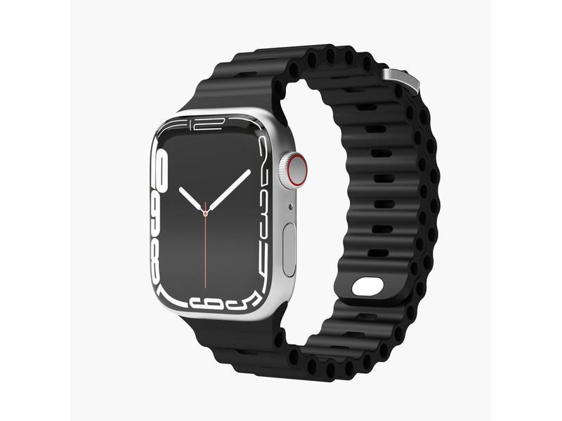 Vonmählen Wave Band Apple Watch 42/44/45/49 mm Black