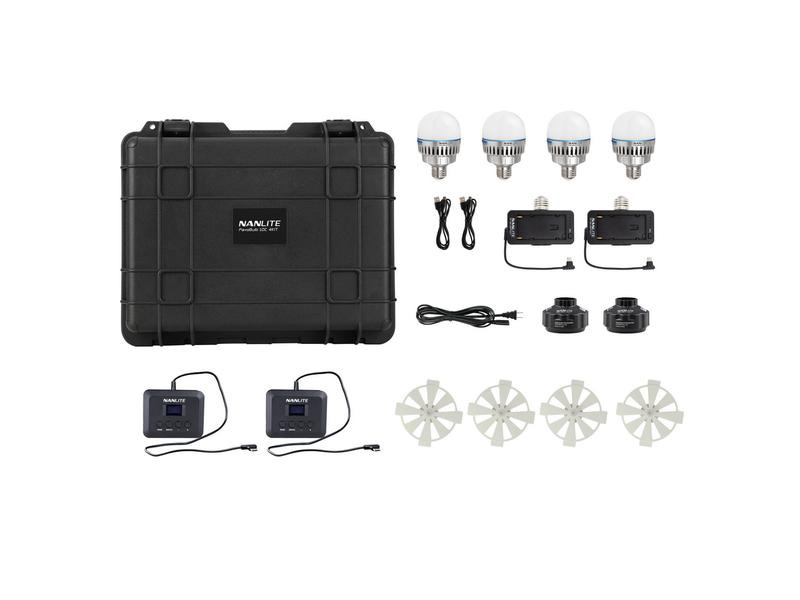 Nanlite Dauerlicht PavoBulb 10C 4KIT