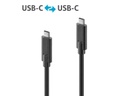 PureLink USB 3.1-Kabel C-C, USB 3.1 Gen2, 50cm,Schwarz 10Gbps,100Watt