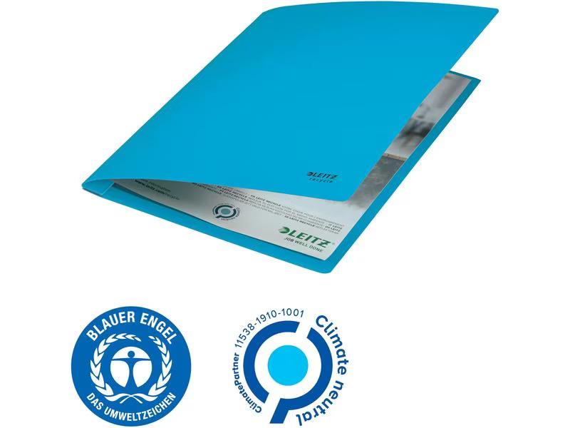 Leitz Schnellhefter Recycle A4 Blau, 10 Stück