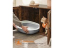 Feandrea Katzenhaus für Katzentoilette, Vintagebraun