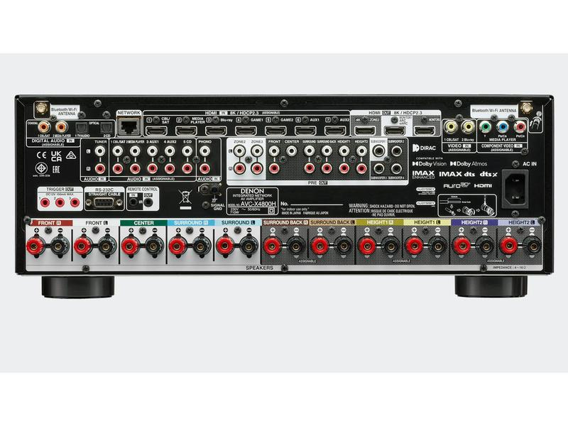 Denon AV-Receiver AVC-X4800H Schwarz